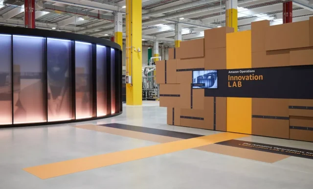 Guided Tours Begin at Amazon’s Operations Innovation Lab in Vercelli