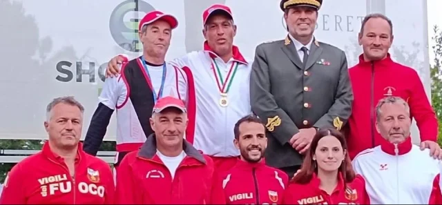 Perugia: 2 Golds and 2 Silvers for the Firefighters at the Italian Interforces Shooting Championship