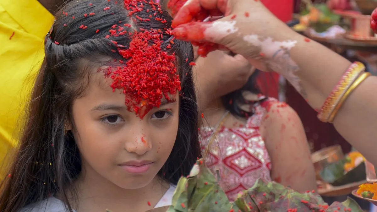 Dussehra celebration in Nepal. - India Hindi TV