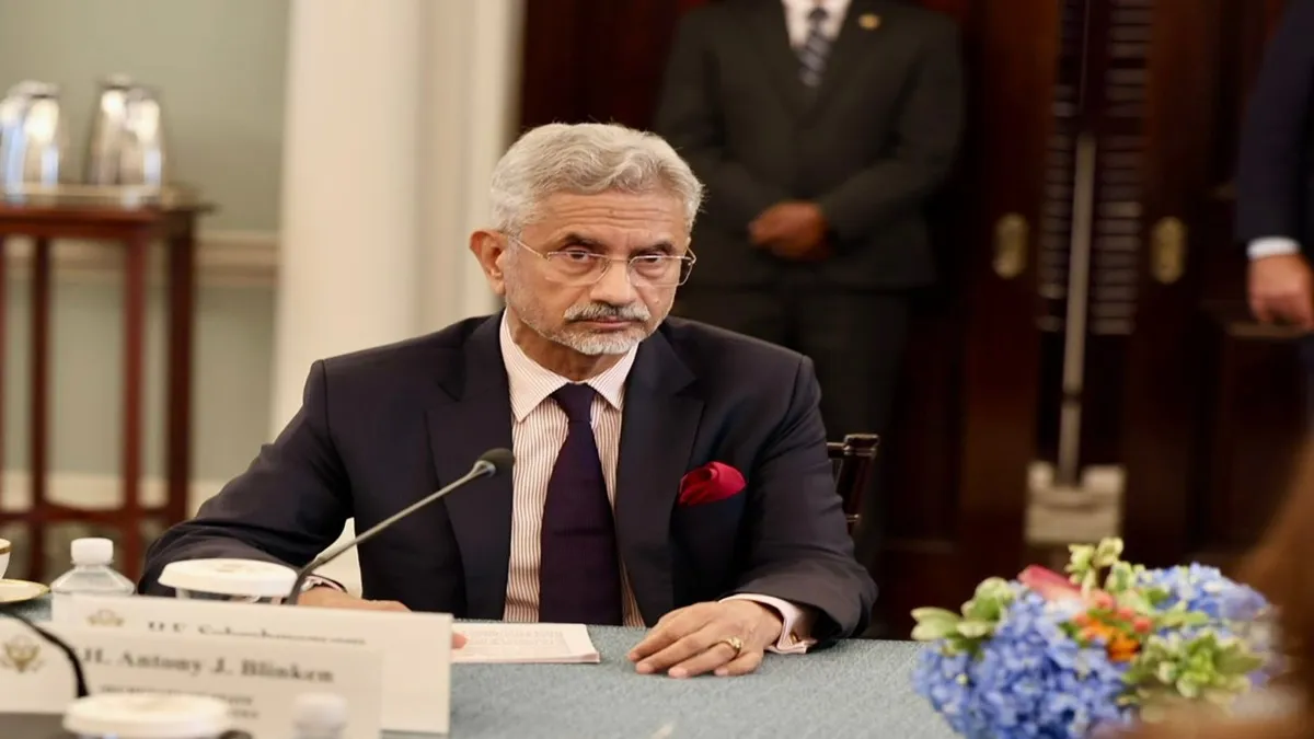 Indian External Affairs Minister S Jaishankar - India TV