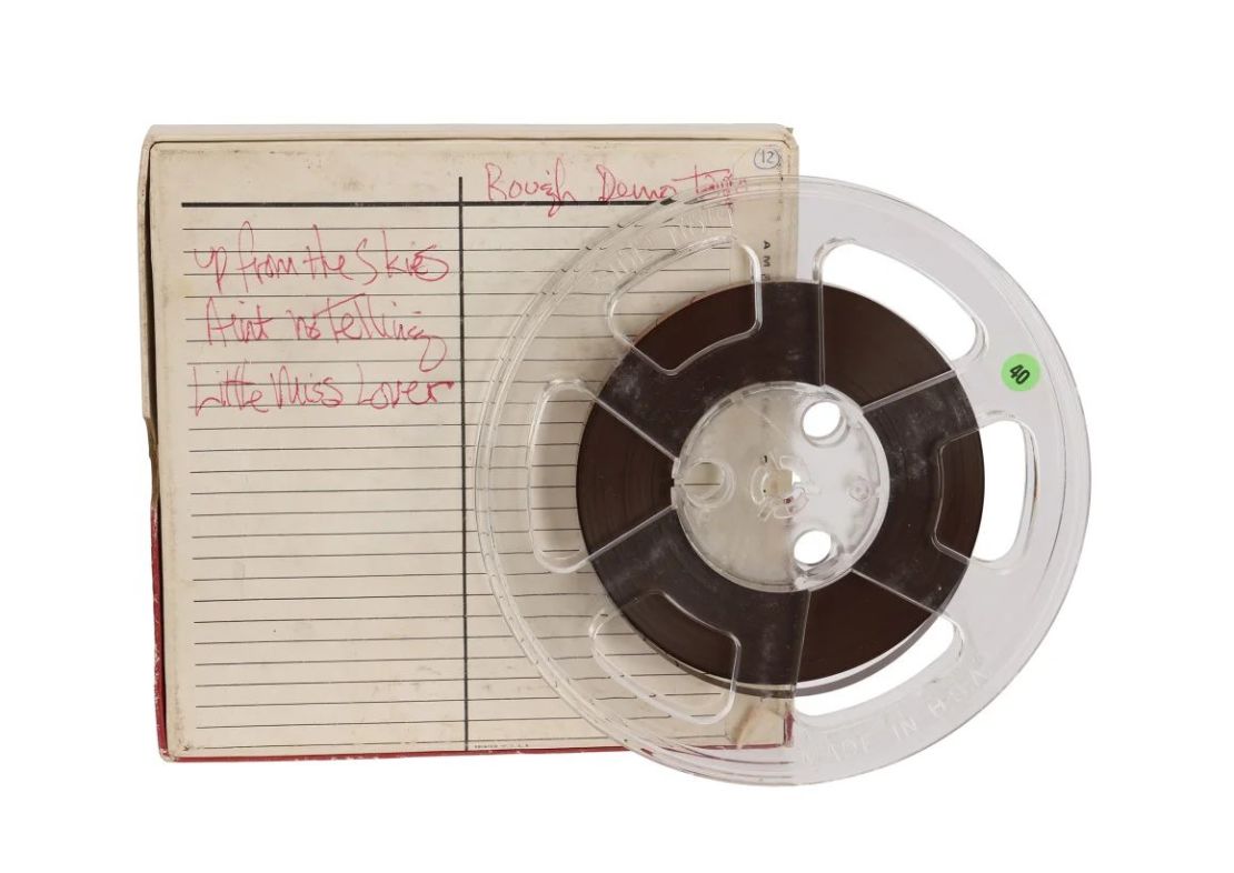 Entertainment memorabilia seller PropStore will offer some of Hendrix's master recordings, including previously unreleased songs, at auction in November. Credit: Propstore