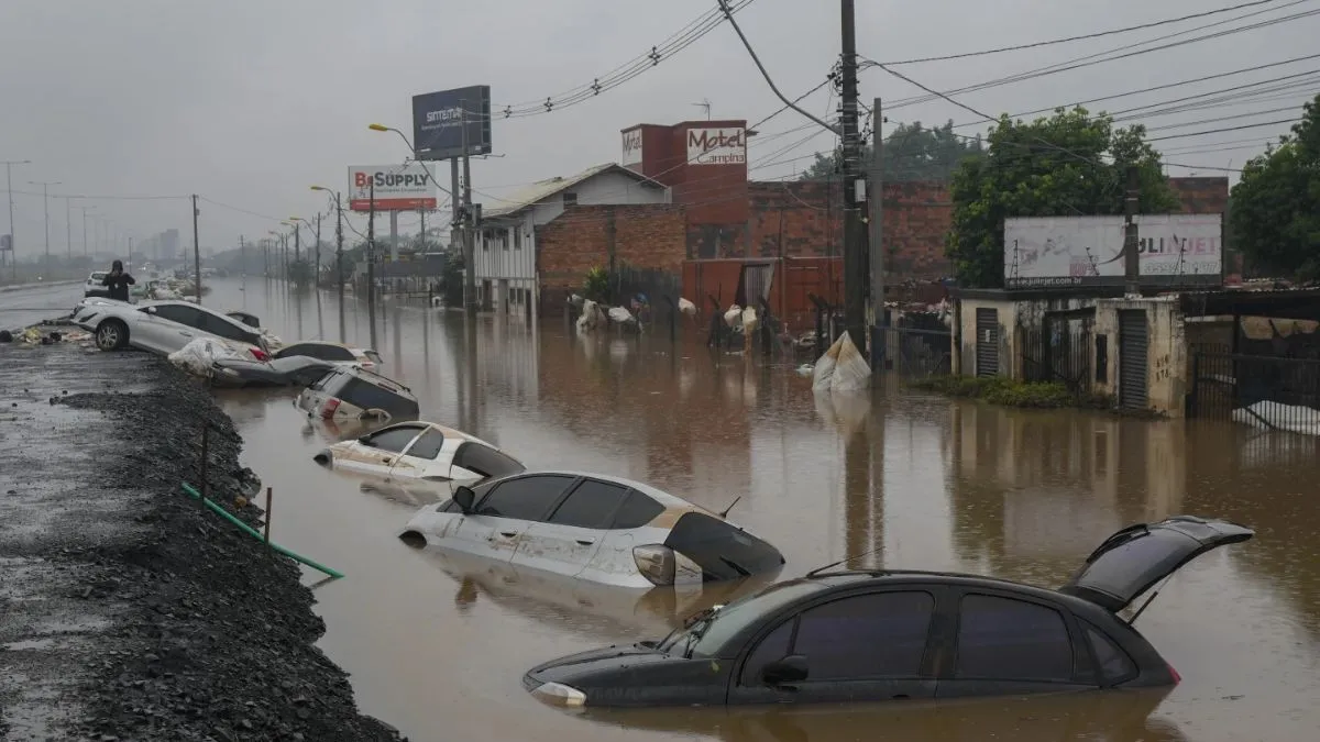 A severe storm has caused devastation in Brazil. - India Hindi TV