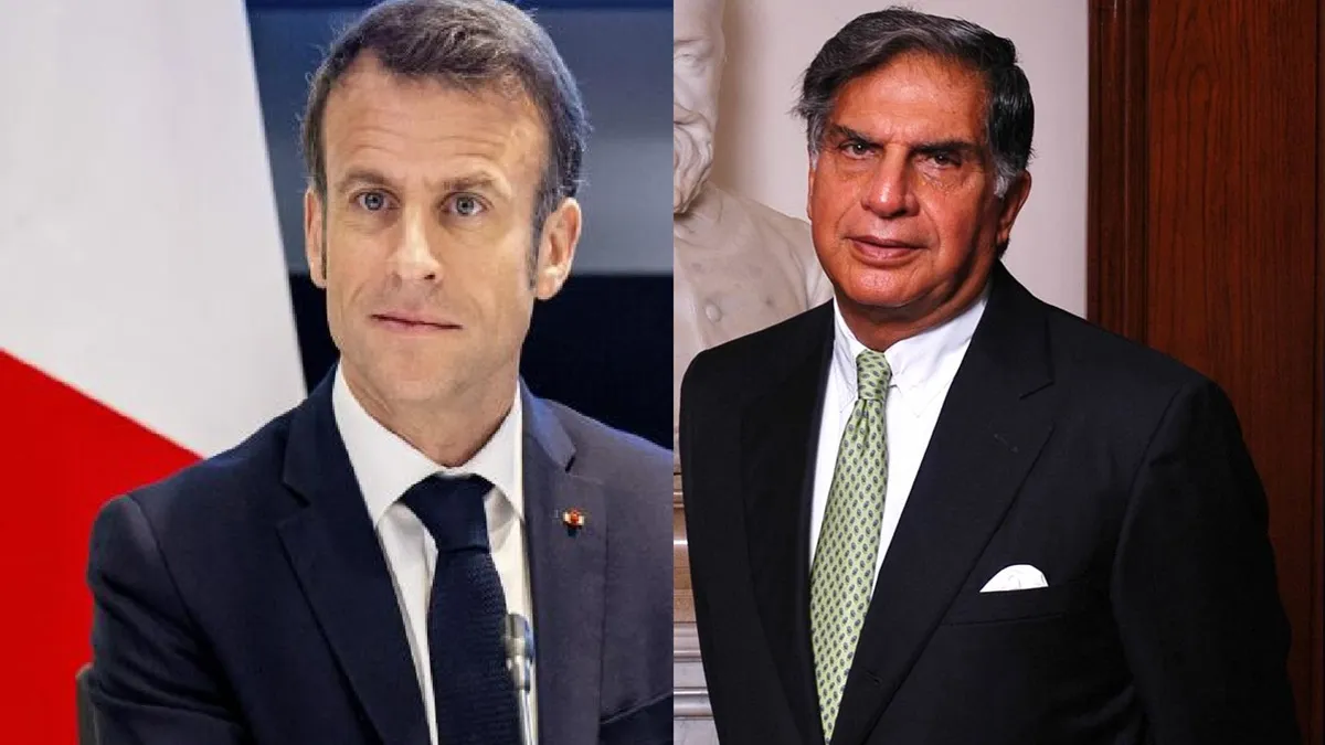 Message of condolence from President Emmanuel Macron on the death of Ratan Tata – Indian TV