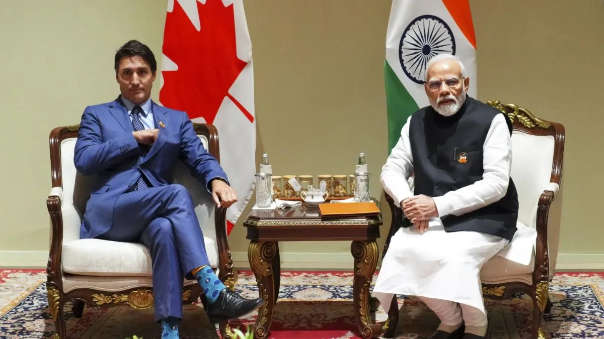 Prime Minister Modi and his Canadian counterpart Justin Trudeau (avatar) – India TV Channel India